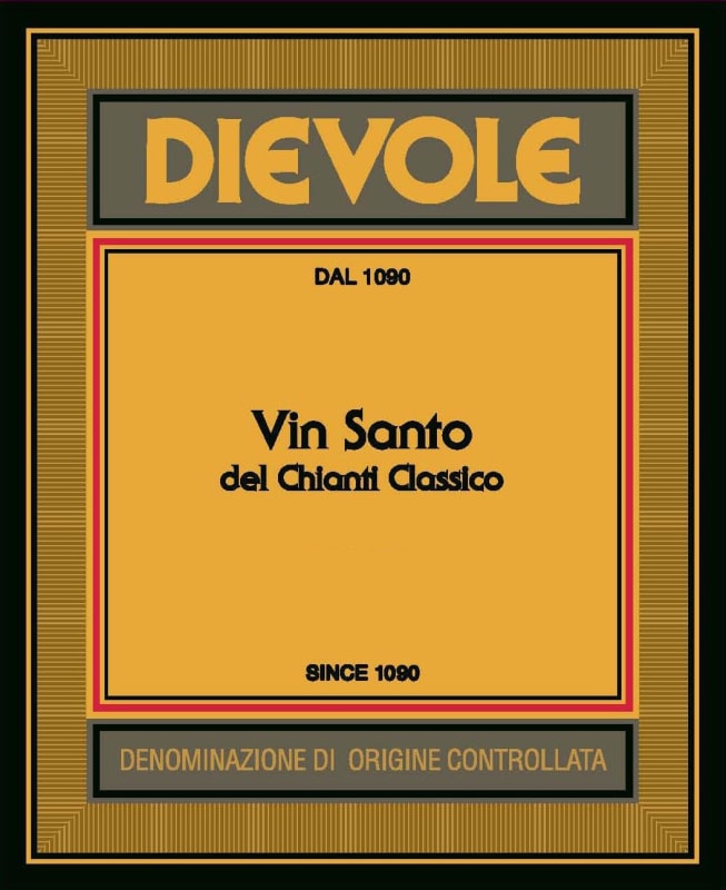 Dievole Vin Santo del Chianti Classico 2011 Front Label