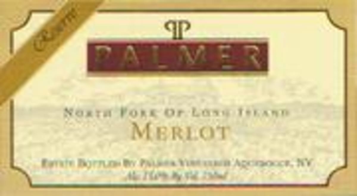 Palmer Reserve Merlot 1997 Front Label