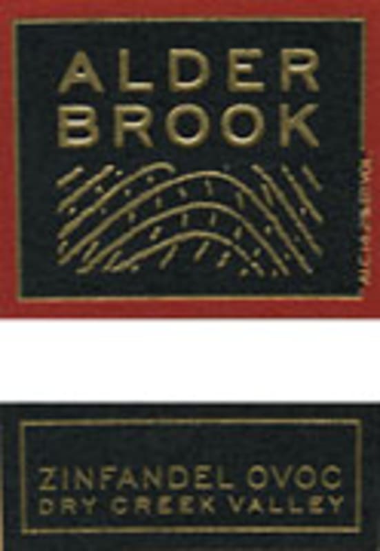 Alderbrook Winery Old Vine Zinfandel 2004 Front Label