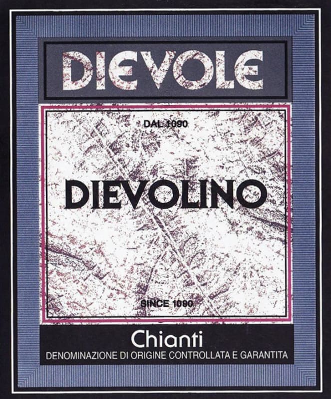 Dievole Chianti Dievolino 2012 Front Label