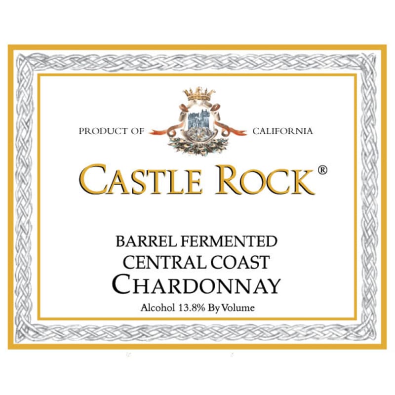 Castle Rock Central Coast Chardonnay 2008 Front Label