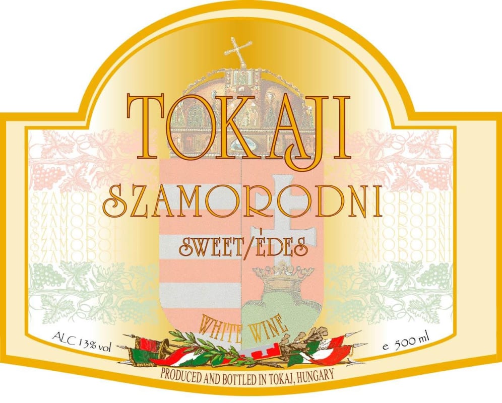 Disznoko Tokaji Szamorodni Sweet Edes 2008 Front Label