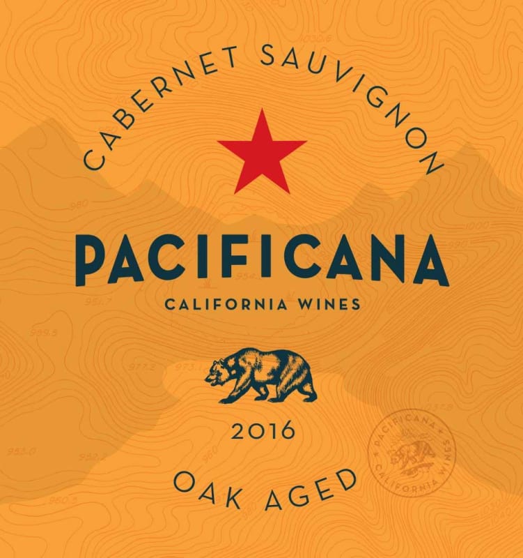 Winc Pacificana Oak Aged Cabernet Sauvignon 2016 Front Label