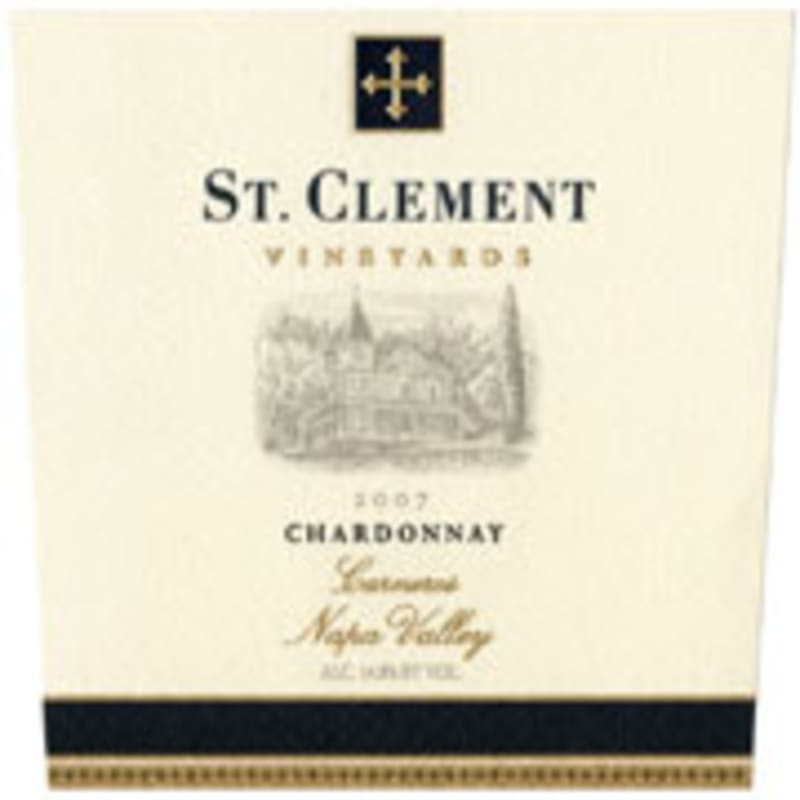 St. Clement Carneros Chardonnay 2007 Front Label