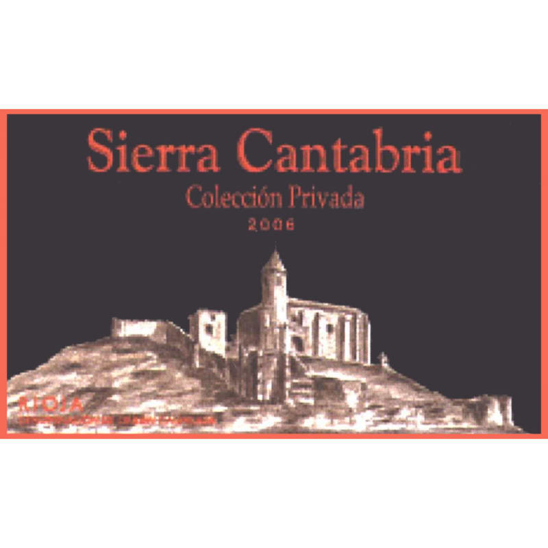 Sierra Cantabria Cantabria Coleccion Privada 2006 Front Label