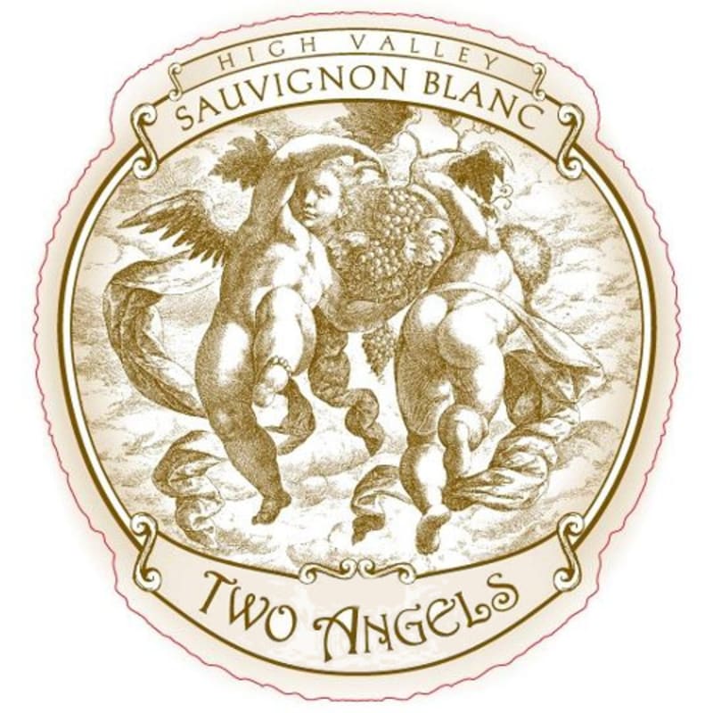 Two Angels Sauvignon Blanc 2008 Front Label