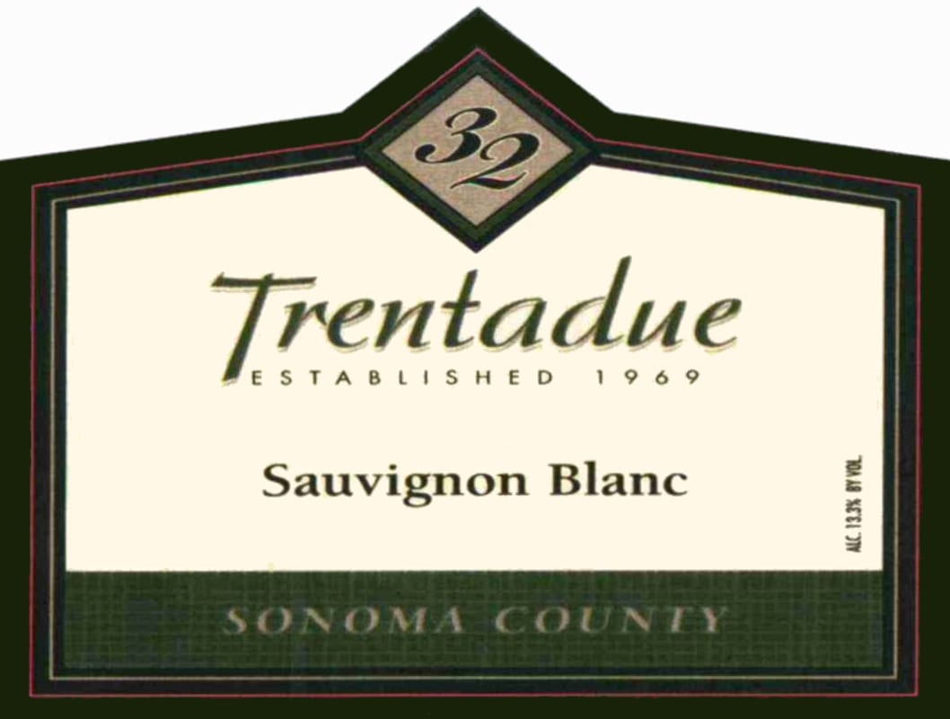 Trentadue Sauvignon Blanc 2007 Front Label