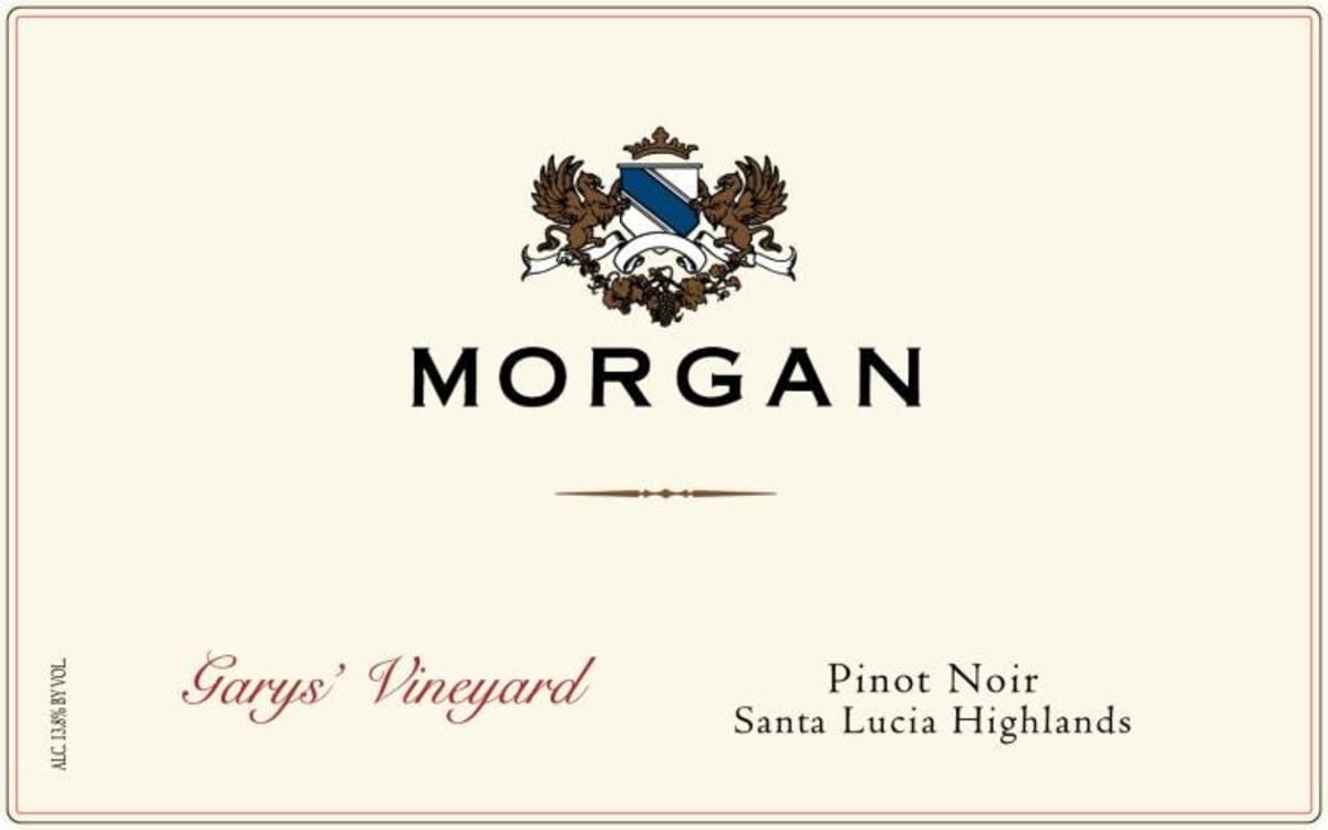 Morgan Garys' Vineyard Pinot Noir 2015 Front Label