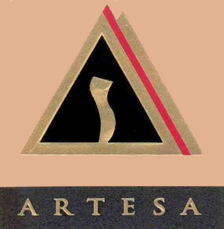 Artesa Reserve Cabernet Sauvignon 2001 Front Label