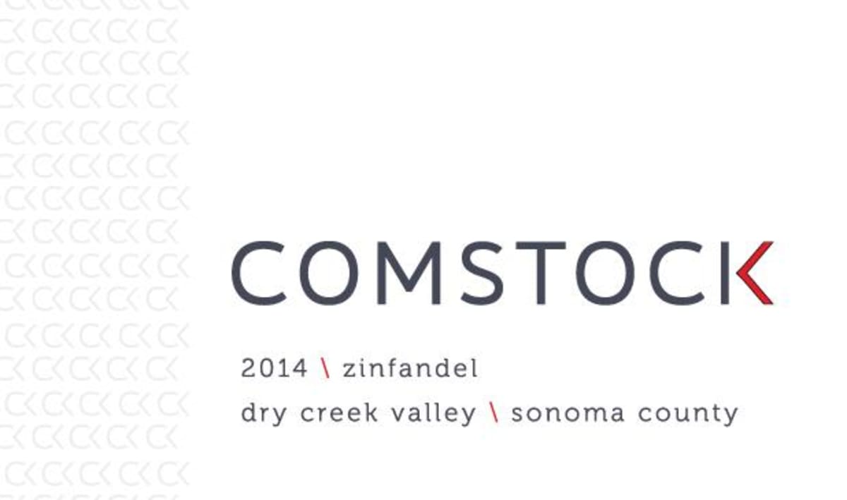 Comstock Wines Zinfandel 2014 Front Label