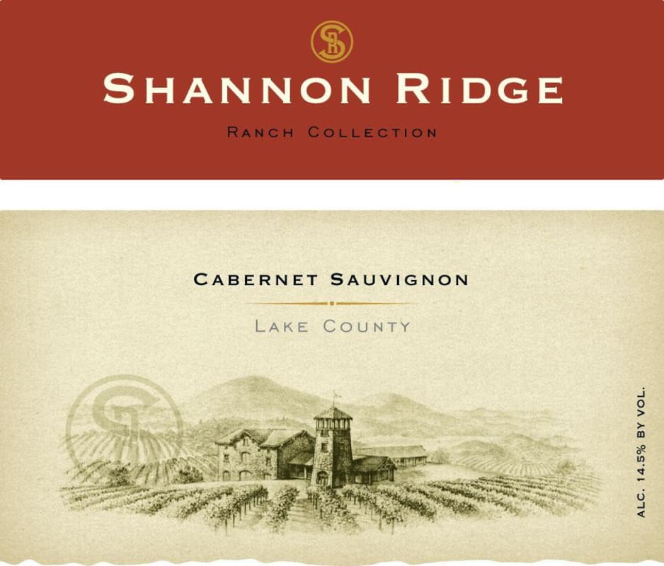 Shannon Ridge Ranch Collection Cabernet Sauvignon 2014 Front Label