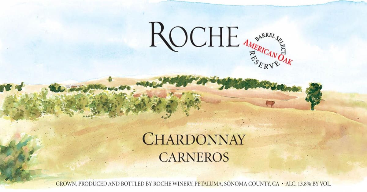 Roche Winery American Oak Barrel Select Reserve Chardonnay 2011 Front Label
