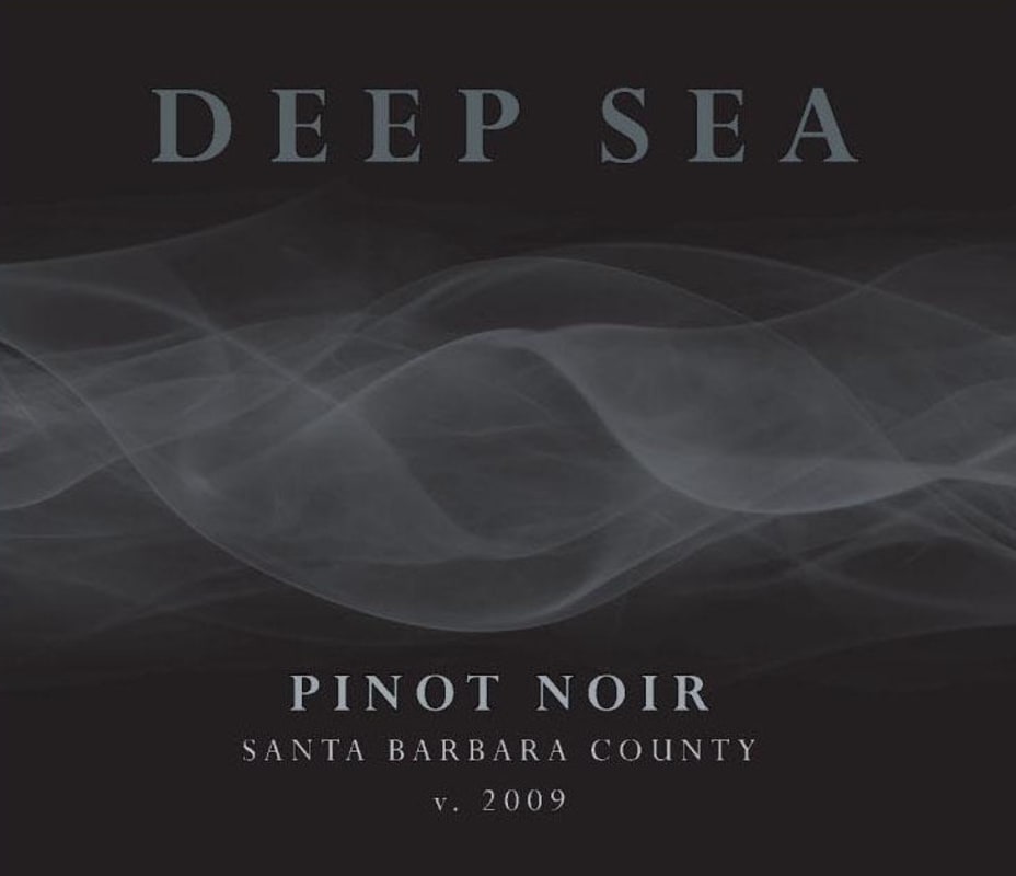 Conway Family Wines Deep Sea Pinot Noir 2009 Front Label