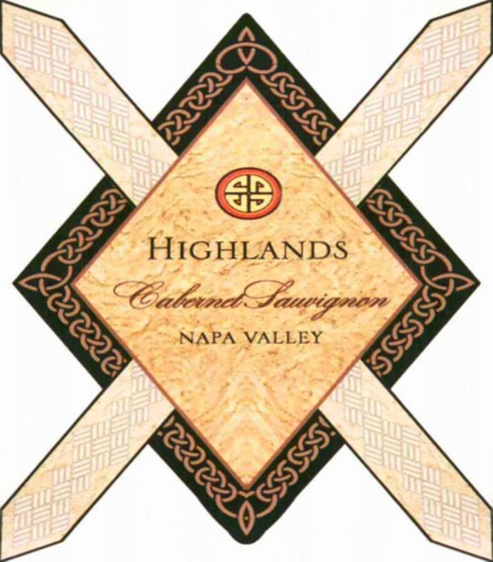 Highlands Winery Cabernet Sauvignon 2014 Front Label