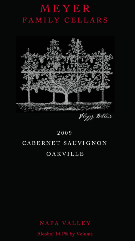 Meyer Family Cellars Fluffy Billows Cabernet Sauvignon 2009 Front Label