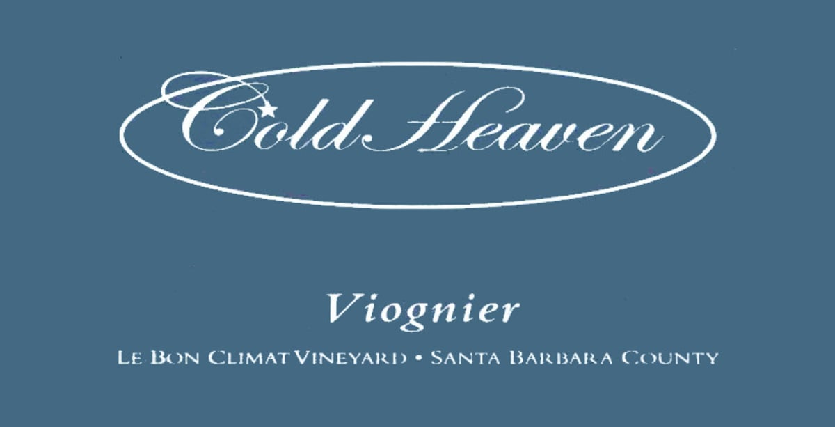 Cold Heaven Le Bon Climat Vineyard Viognier 2008 Front Label