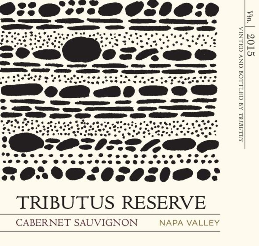 Tributus Tributus Reserve Cabernet Sauvignon , California 2015 Front Label