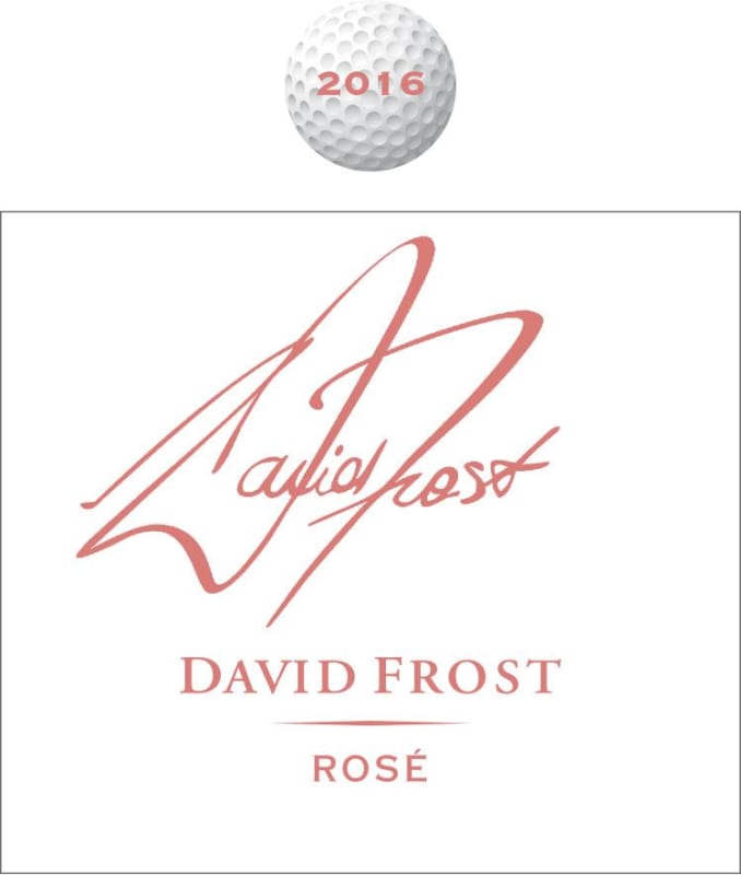 David Frost Rose 2016 Front Label