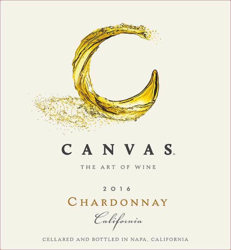 Canvas Wines 2016 Front Label