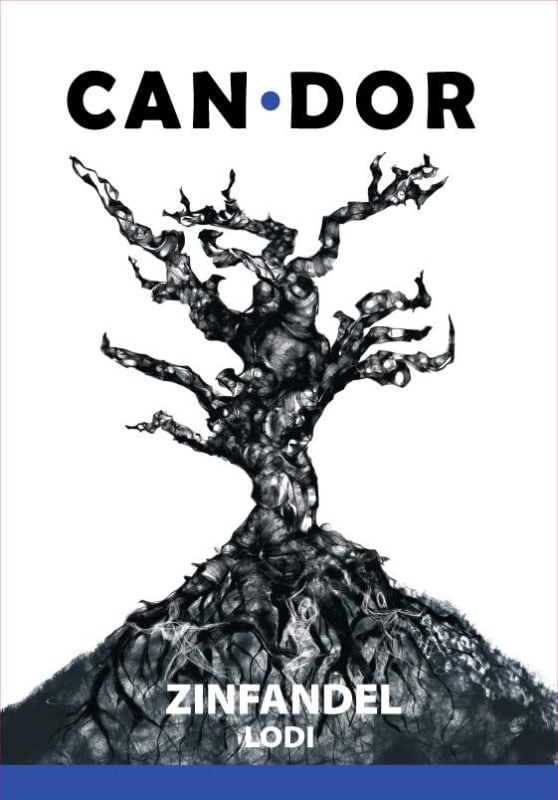 Candor Zinfandel Front Label