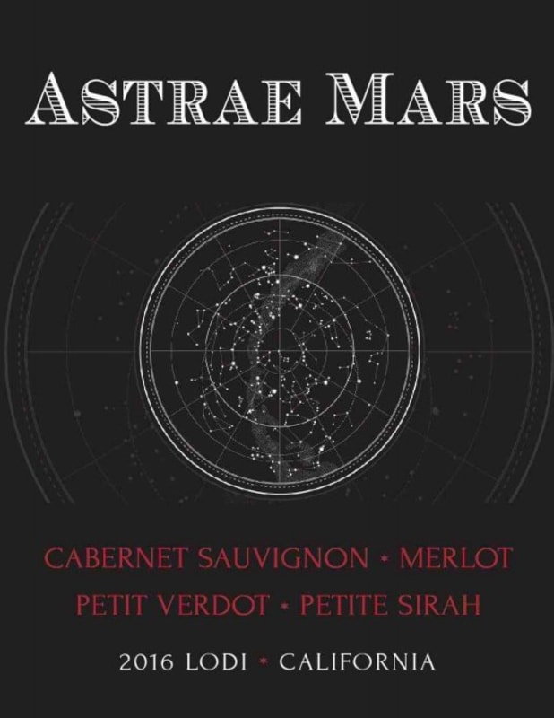 Astrae Mars 2016 Front Label