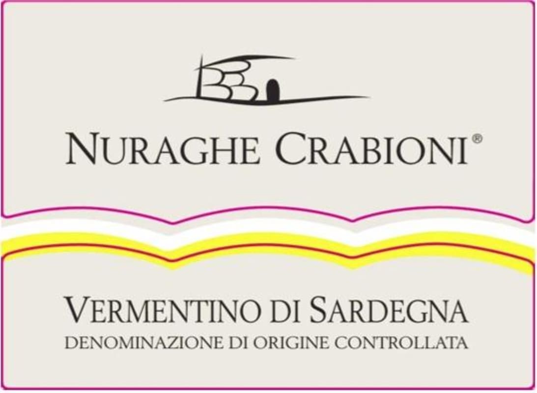 Nuraghe Crabioni Vermentino di Sardegna 2011 Front Label