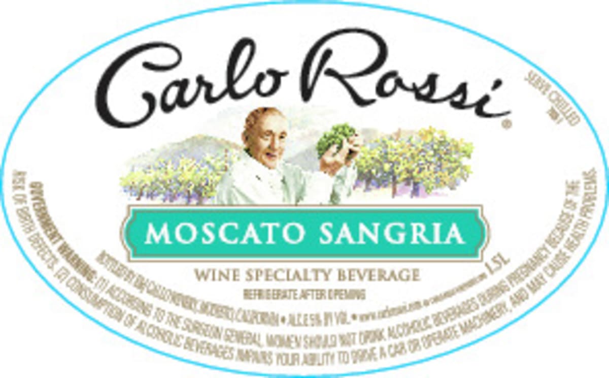 Carlo Rossi Moscato Sangria (1.5 Liter Magnum) Front Label