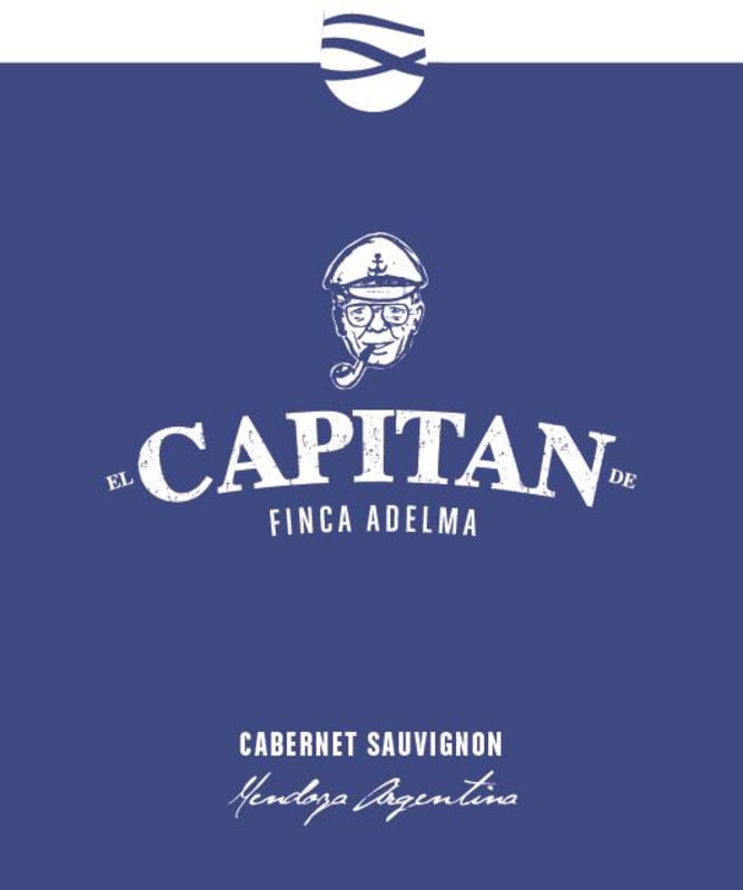 Finca Adelma El Capitan Cabernet Sauvignon 2014 Front Label