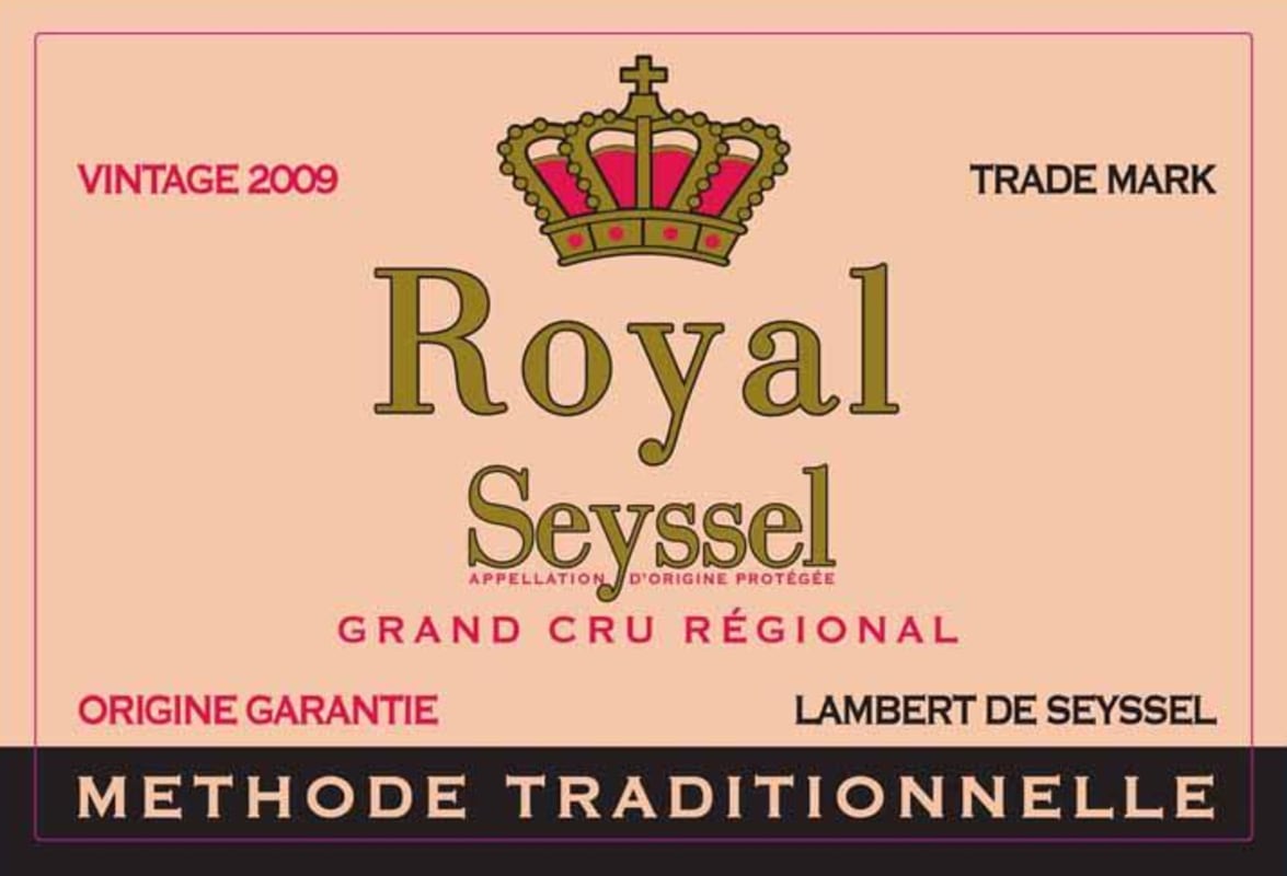 Lambert de Seyssel Royal Seyssel 2009 Front Label