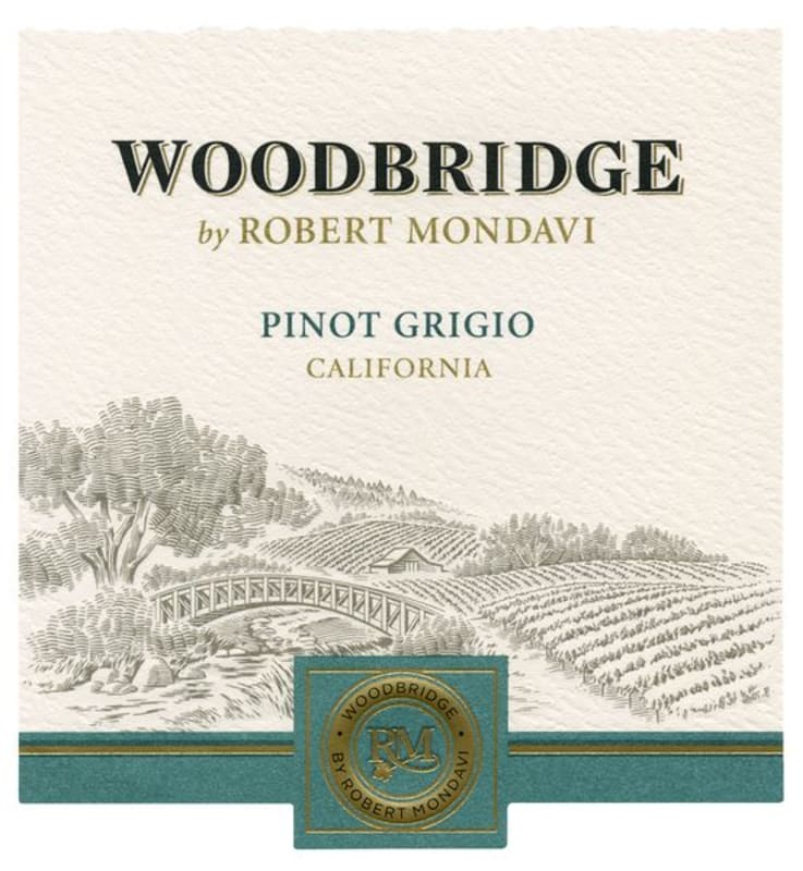 Woodbridge Pinot Grigio 2016 Front Label