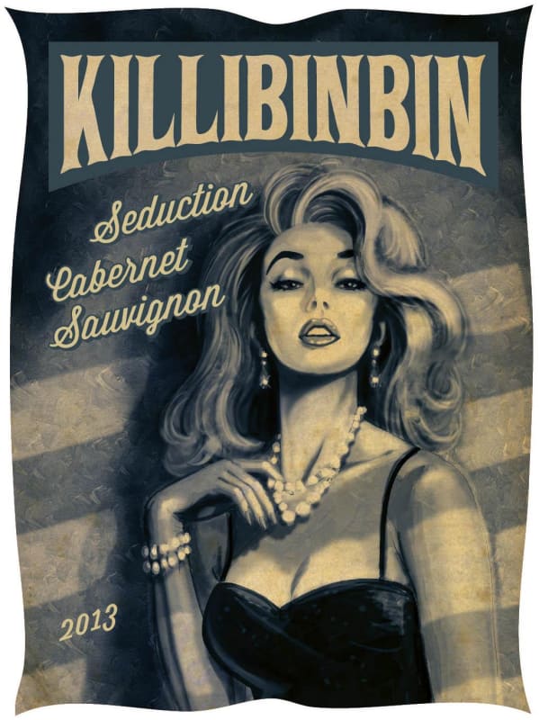 Killibinbin Seduction Cabernet Sauvignon 2013 Front Label