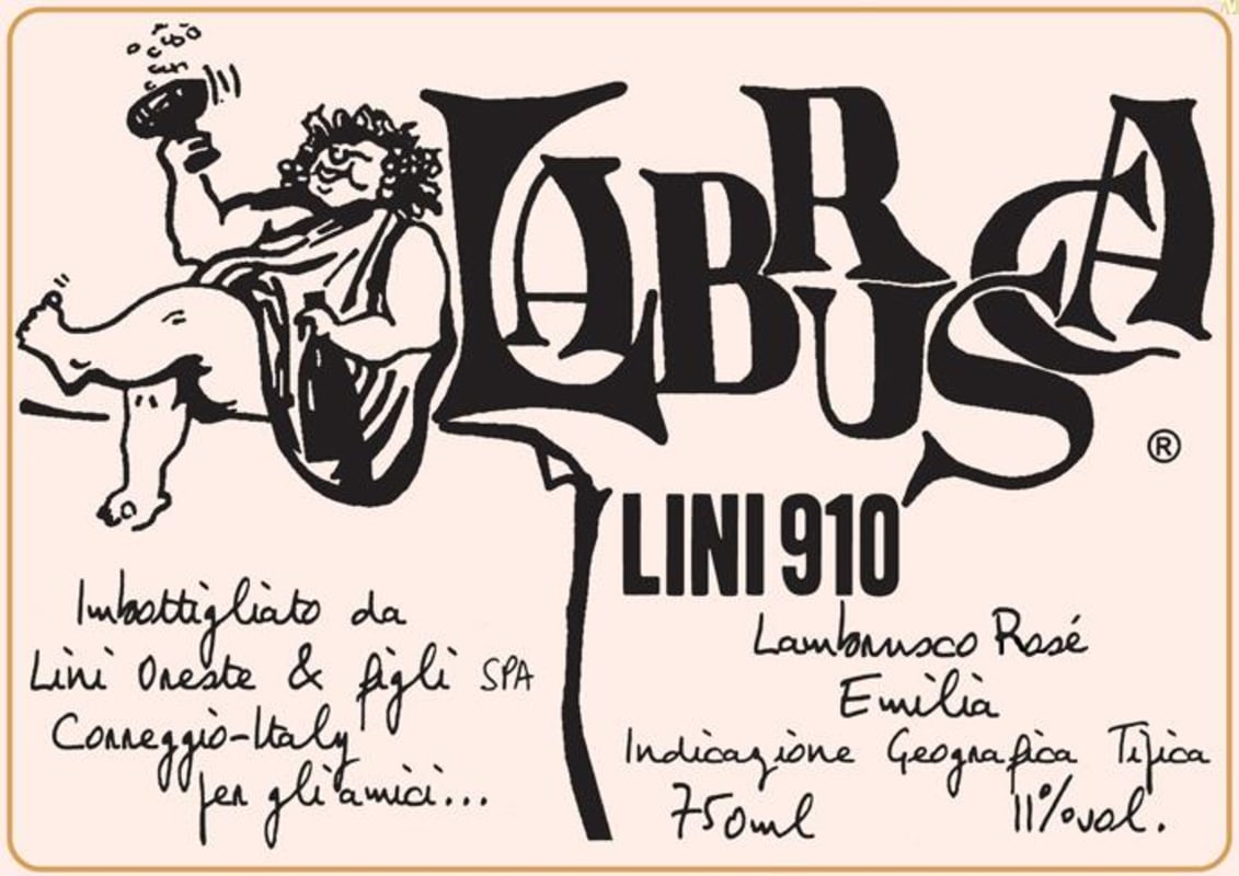 Lini 910 Labrusca Front Label