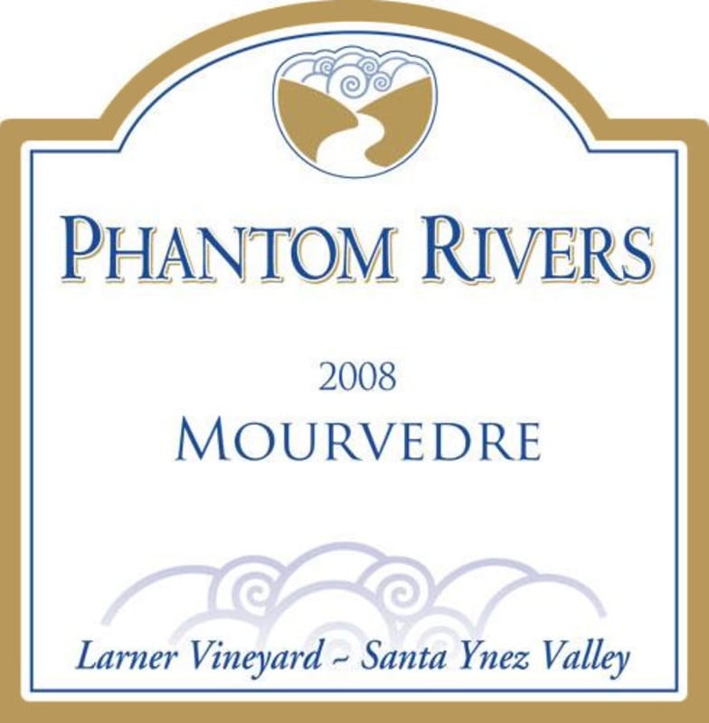 Phantom Rivers Wine Larner Vineyard Mourvedre 2008 Front Label