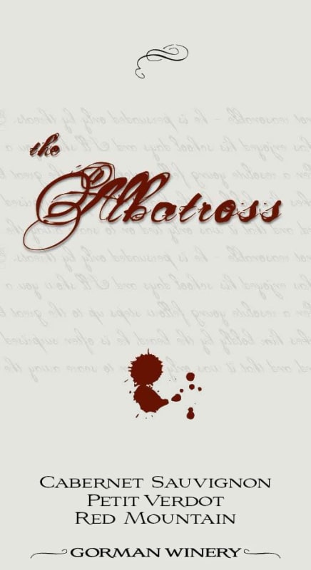 Gorman The Albatross 2013 Front Label