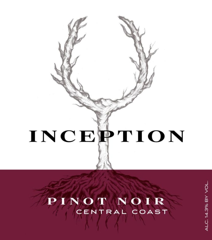 Inception Wines Pinot Noir 2011 Front Label