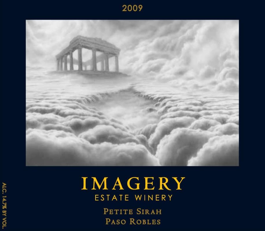 Imagery Estate Winery Petite Sirah 2009 Front Label