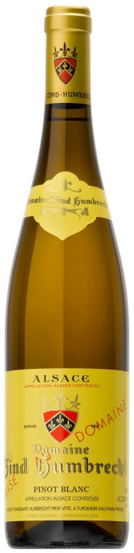 Zind-Humbrecht Pinot Blanc 2016 Front Bottle Shot