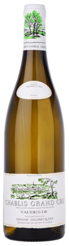 Vocoret Chablis Vaudesir Grand Cru 2021 Front Bottle Shot