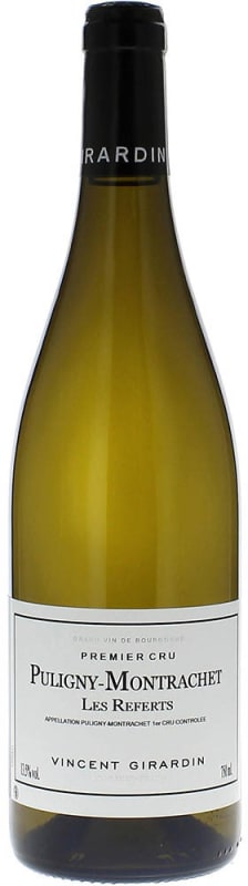 Vincent Girardin Puligny-Montrachet Les Referts Premier Cru 2016 Front Bottle Shot