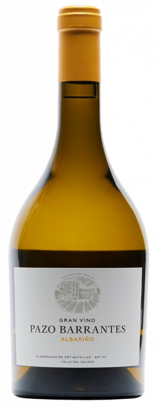 Pazo de Barrantes Gran Vino Albarino 2021 Front Bottle Shot