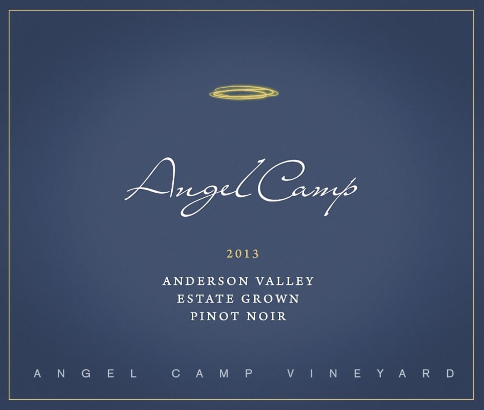 Angel Camp Anderson Valley Pinot Noir 2013 Front Label