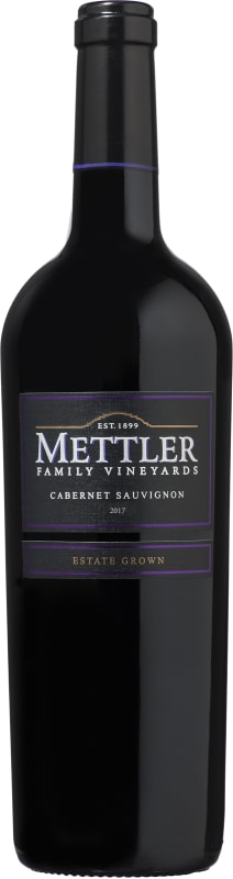 Mettler Family Vineyards Cabernet Sauvignon 2017 Front Bottle Shot