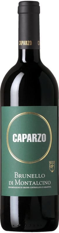 Caparzo Brunello di Montalcino 2018 Front Bottle Shot