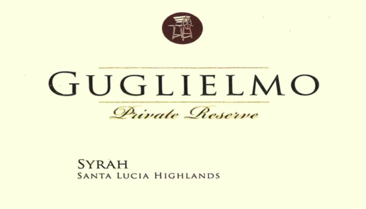 Emilio Guglielmo Private Reserve Syrah 2013 Front Label