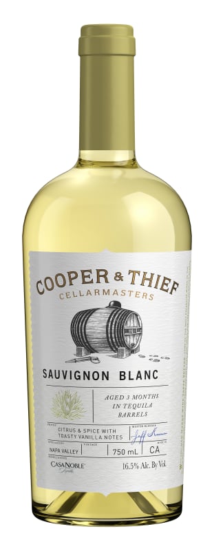 Cooper & Thief Tequila Barrel-Aged Sauvignon Blanc 2017 Front Bottle Shot
