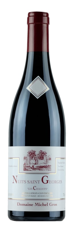 Domaine Michel Gros Nuits-Saint-Georges Les Chaliots 2017 Front Bottle Shot