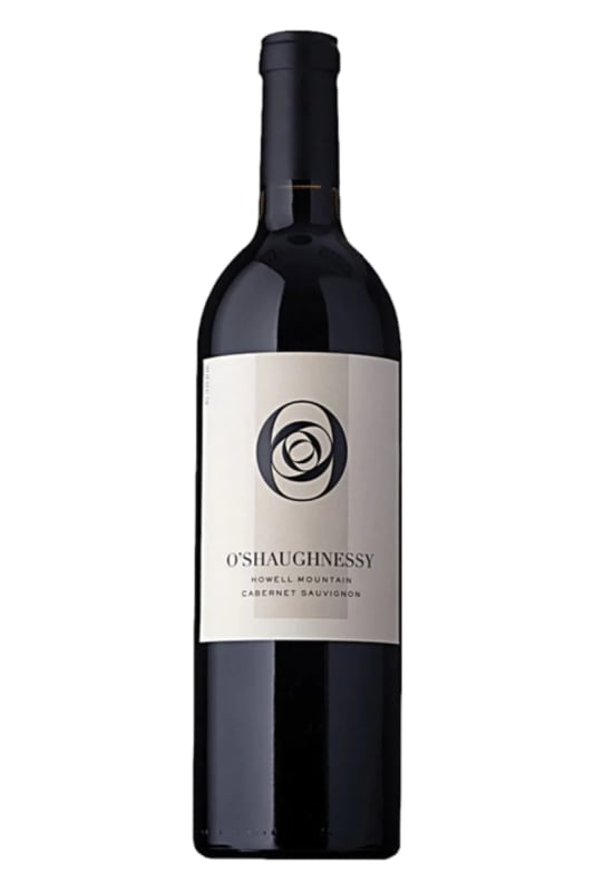 O'Shaughnessy Howell Mountain Cabernet Sauvignon (damaged label) 2005 Front Bottle Shot