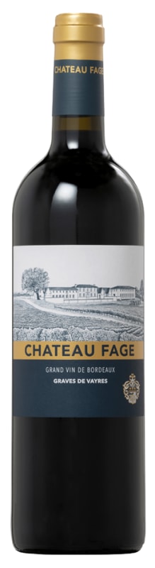 Chateau Fage Graves de Vayres 2020 Front Bottle Shot