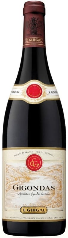 E. Guigal Gigondas Rouge (375ML half-bottle) 2015 Front Bottle Shot