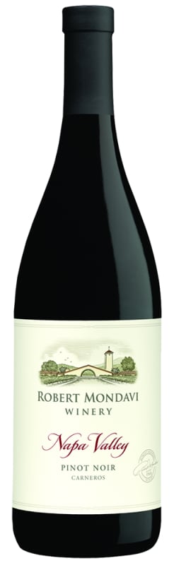Robert Mondavi Carneros Pinot Noir 2014 Front Bottle Shot